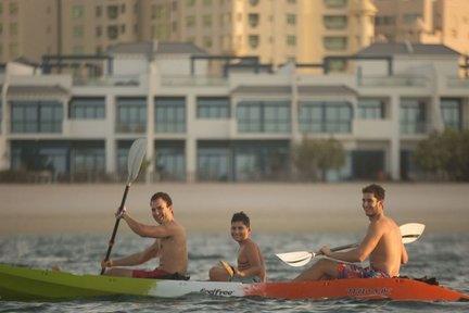 Noleggio di kayak e stand up paddle al Palm Jumeirah