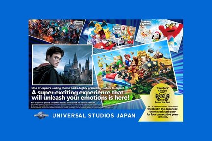 Vé Studio Pass Universal Studios Nhật Bản