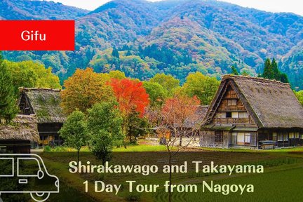 World Heritage Shirakawago and Takayama Private Tour from Nagoya