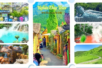 【Chinese and English Tour Guide】One-day tour of six scenic spots in Fukuoka Beppu, Kyushu｜One-day tour of Nanzoin Temple, Dazaifu, Nyoirinji Temple, Yufuin Temple, and Umijigoku