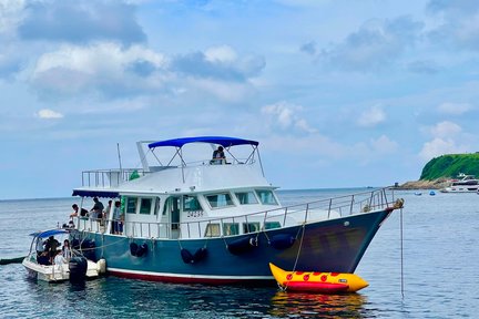 Trải Nghiệm Thuyền Đêm Câu Mực ở Tseung Kwan O