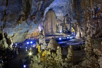 Billet pour la grotte du paradis à Quang Binh