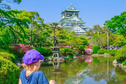 Excursion d'une journée en famille à Osaka avec un guide local