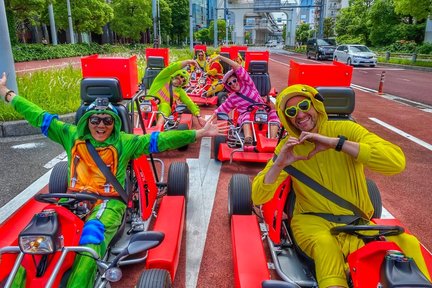 Experiencia Street Go-Kart en la Bahía de Tokio con el Original Street Kart