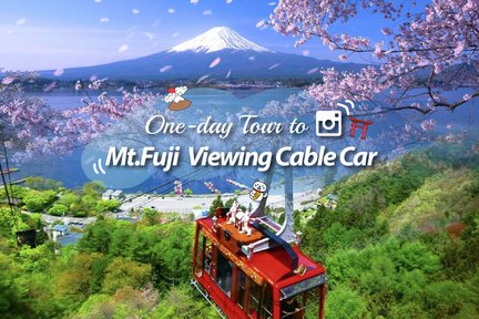 Mount Fuji Sightseeing and Ropeway experience instagrammable tour