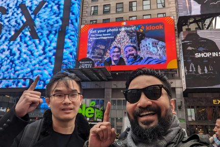 Times Square Billboard Experience di New York