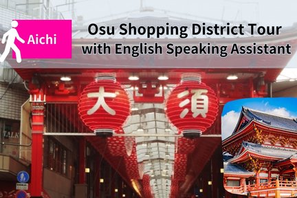 Osu Shopping District Tour with English Speaking Assistant