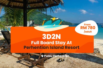 Pakej Full Board 3H2M di Perhentian Island Resort