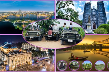 Discover Inside Hanoi: Experience An Authentic Half-Day Jeep Tour