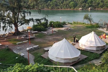 Trải Nghiệm Cắm Trại Bell Tent Glamping Ở Sai Kung Chek Keng