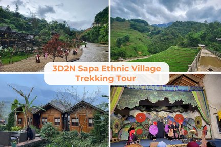 3D2N Sapa Ethnic Village Trekking Tour from Hanoi by Sleeper Bus