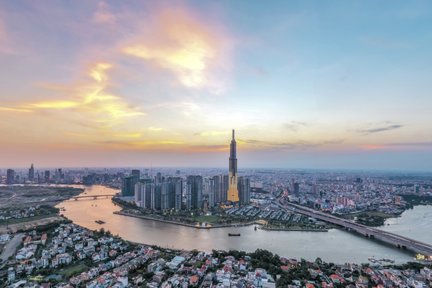 Entrada Landmark 81 Saigon Skyview en Ciudad Ho Chi Minh