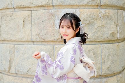 Tokyo Kimono Experience with Japanese Hairstyling (Aiwafuku Shop 3)