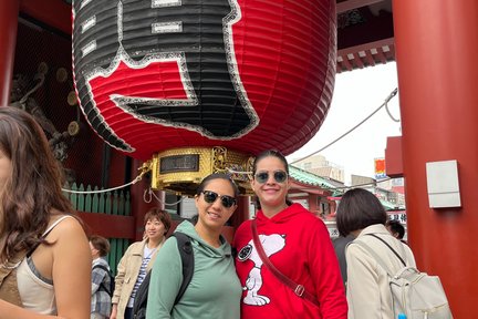 Asakusa & Ueno (Ameyoko) Food Tour with English Speaking Guide