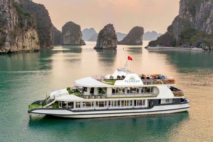 [Route 2] Ha Long Bay Day Tour by 5-Star Olympus Luxury Cruise