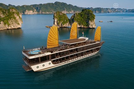 [Nouvel itinéraire] Visite 2D1N de la baie d'Ha Long et de Lan Ha en croisière 5 étoiles aux pivoines