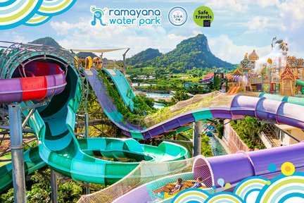 Billet pour le parc aquatique Ramayana à Pattaya