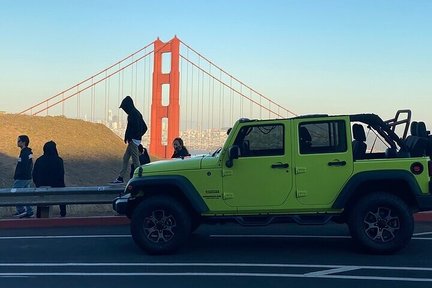 Sunset or Evening Private Jeep Tour of San Francisco