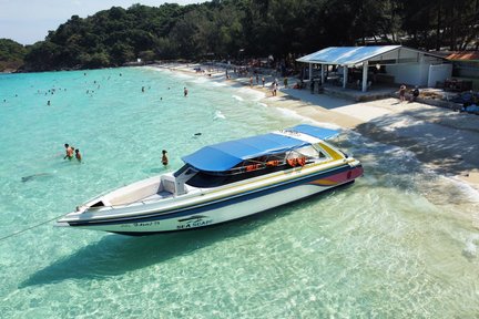 Motoscafo privato di Pattaya per l'isola corallina (Koh Larn)