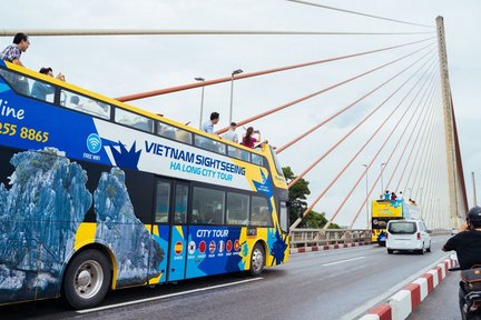 Билет на двухэтажный автобус по городу Халонг от City Sightseeing