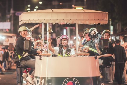 Lawatan Malam Seoul Tram (Panduan berbahasa Cina)