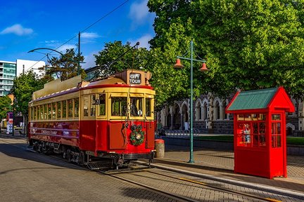 Christchurch a Queenstown a través del tour en grupo pequeño al Monte Cook y Tekapo