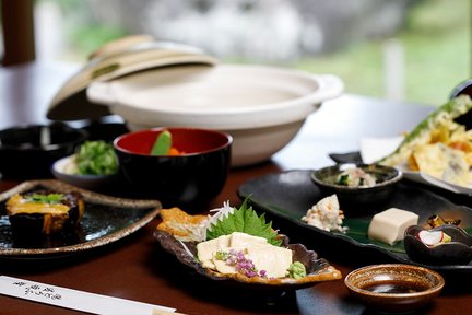 Yudoufu Sagano - Japanese Wasyoku Meal in Kyoto