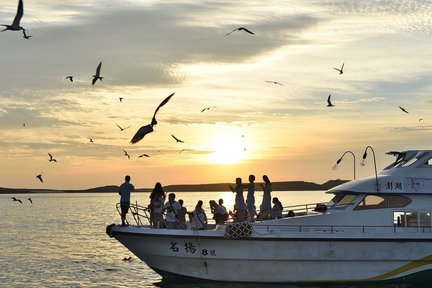 Excursión al atardecer de Penghu a la isla de Dacang y la isla de Tianzhen