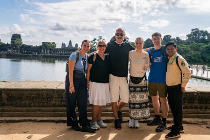 Visite d'Angkor Vat en Vespa