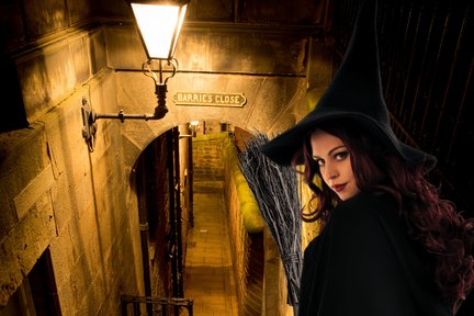 Lawatan Witches Old Town & Underground Vault di Edinburgh