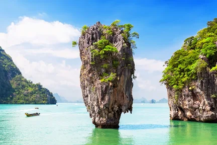 From Phuket James Bond Island and Sea Canoe by Longtail Boat