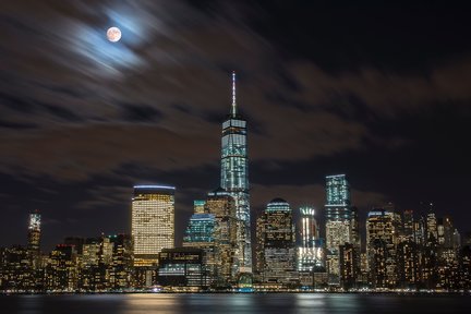 Lawatan Skyline Night di New York