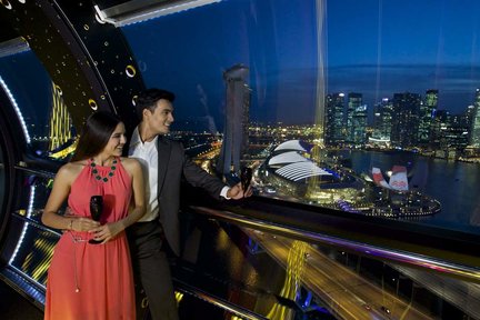 Pengalaman Merasai Minuman Pilihan Premium di Singapore Flyer