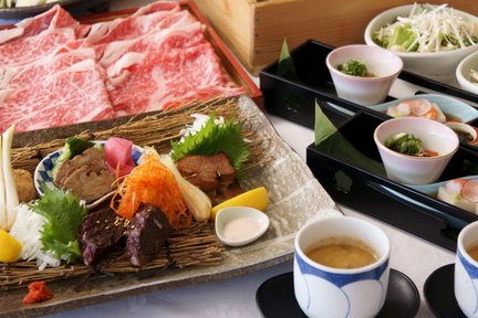 Miyashita in Ginza - Wagyu Sukiyaki and ShabuSshabu