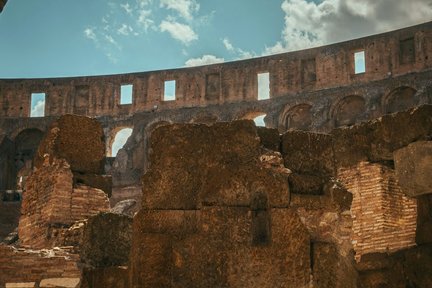 Colosseum, underground, and arena floor tour in Rome