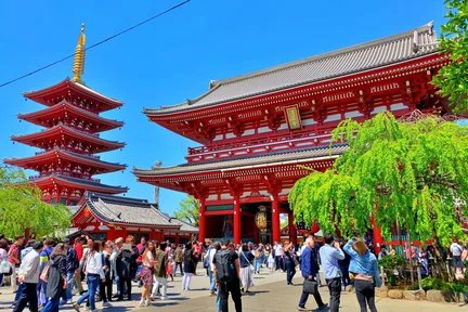 私人导览:浅草历史徒步之旅与东京晴空塔