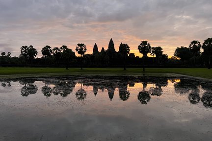 ทัวร์ปราสาทนครวัดและย่านชนบทพร้อมชมพระอาทิตย์ขึ้นหรือพระอาทิตย์ตก