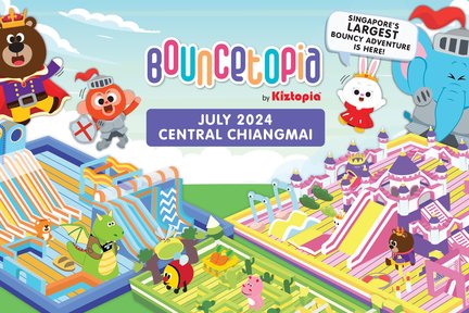 Bouncetopia Central Chiangmai Ticket in Thailand