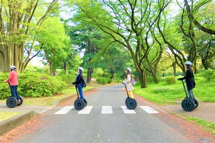 Segway Experience in Showa Kinen Park of Tokyo