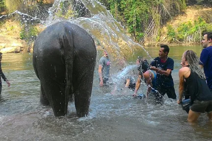 Full Day Kanchanaburi with Erawan & Elephant from Bangkok
