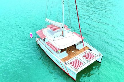 Coral or Racha Island Catamaran Yacht Tour From Phuket 