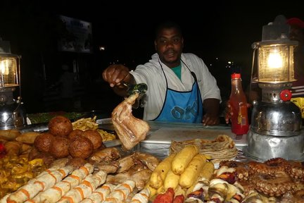 Visite gastronomique de rue Forodhani à Zanzibar