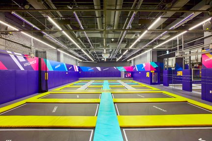 Eintrittskarte für den Vaunce Adventure Gangnam Trampolinpark im Samseong Center