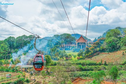 Tiket Kereta Kabel Robin Hill di Da Lat