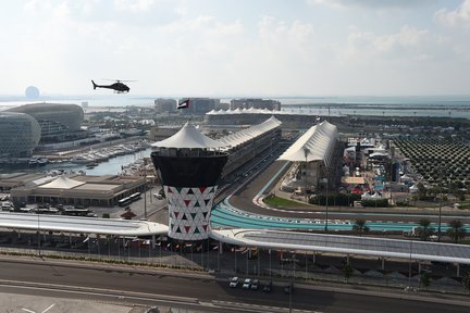 Yas Marina Circuit Venue Tour in Abu Dhabi 