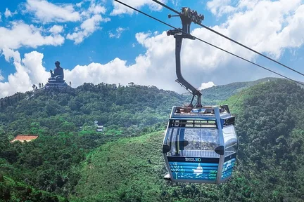 香港: 大屿山 大佛, 昂坪360缆车, 品尝宝莲寺斋菜, 祈福一天游
