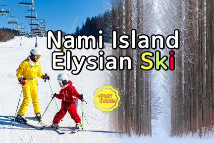 Nami Island / Elysian Ski Day Tour from Seoul