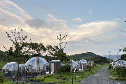 新北: 丹內丹內野奢莊園 | 露營車・法式星空屋豪華露營體驗 | 一泊三食・一食