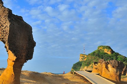 Entrada al Geoparque Yehliu en Nuevo Taipéi