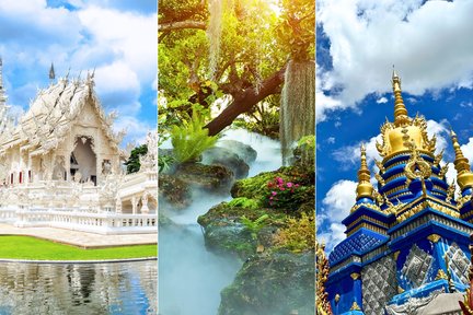 清莱网美景点一日游（Chiang Rai Instagrammable Places Day Tour by AK Travel）